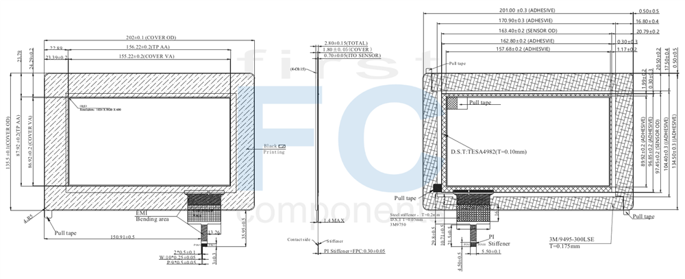 2.42 inch OLED Display, 2.42 OLED 128x64 - WEO012864G