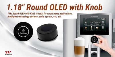Touch Encoder Knob con OLED Circolare, 1.18'' 128x128 pixels