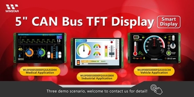 Display TFT Intelligenti con Interfaccia CAN Bus