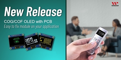 OLED COG/COF con PCB per un Semplice Assemblaggio!