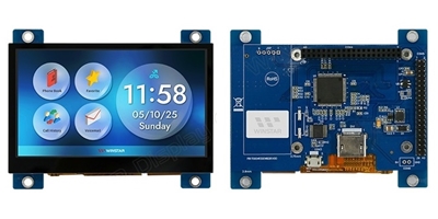 4.3'' 480x272 TFT HDMI + CTP: il più Compatto della Famiglia