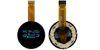 OLED with Circular Encoder Knob 0.96'' 128x64 pixels