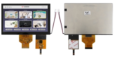Touch TFT 7'' RGB-LVDS interface, IPS, 1000nits, O.T. -30°C~+80°C