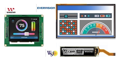 WINSTAR   -   EVERVISION  -  WISECHIP: TFT & OLED Display Featured Products