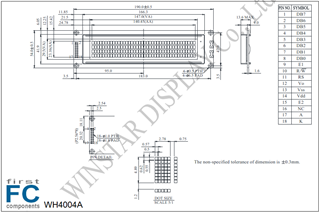 Picture of WH4004A-TFH-ET#