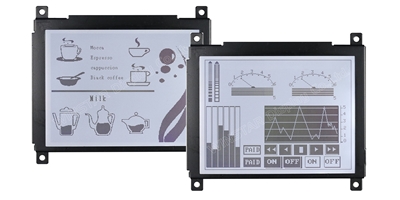 3.7'' QVGA Monochrome COG LCDs With & W/O Graphic IC Controller