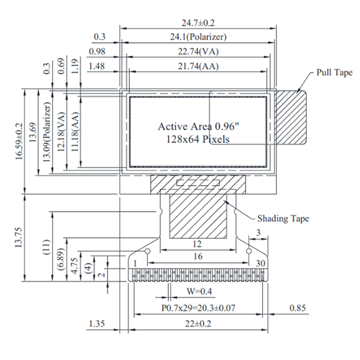 Picture of WEO12864W#AGP3N0Y000-FC