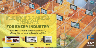 Product Focus | New E-Paper Displays: Touch and Color with Front Light