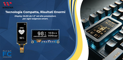 Product Focus | Winstar 1.3" OLED: Compattezza Senza Compromessi