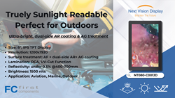 Product Focus | New 8” Ultra-Bright TFT with Optical Treatments