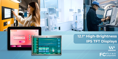 Product Focus | New 12.1" Wide TFT: Wider, Brighter, Better.