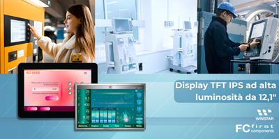 Product Focus | TFT Wide da 12.1": più ampio, più luminoso, più performante.