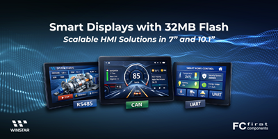 Product Focus | New Smart Displays with 32MB Flash Memory