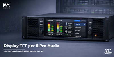 Product Focus | Display TFT per il Professional Audio