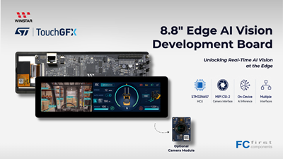 Product Focus | New Winstar 8.8” STM32N6 AI Display