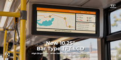 Product Focus | 10.25" ultra-wide TFT with touch and optical bonding